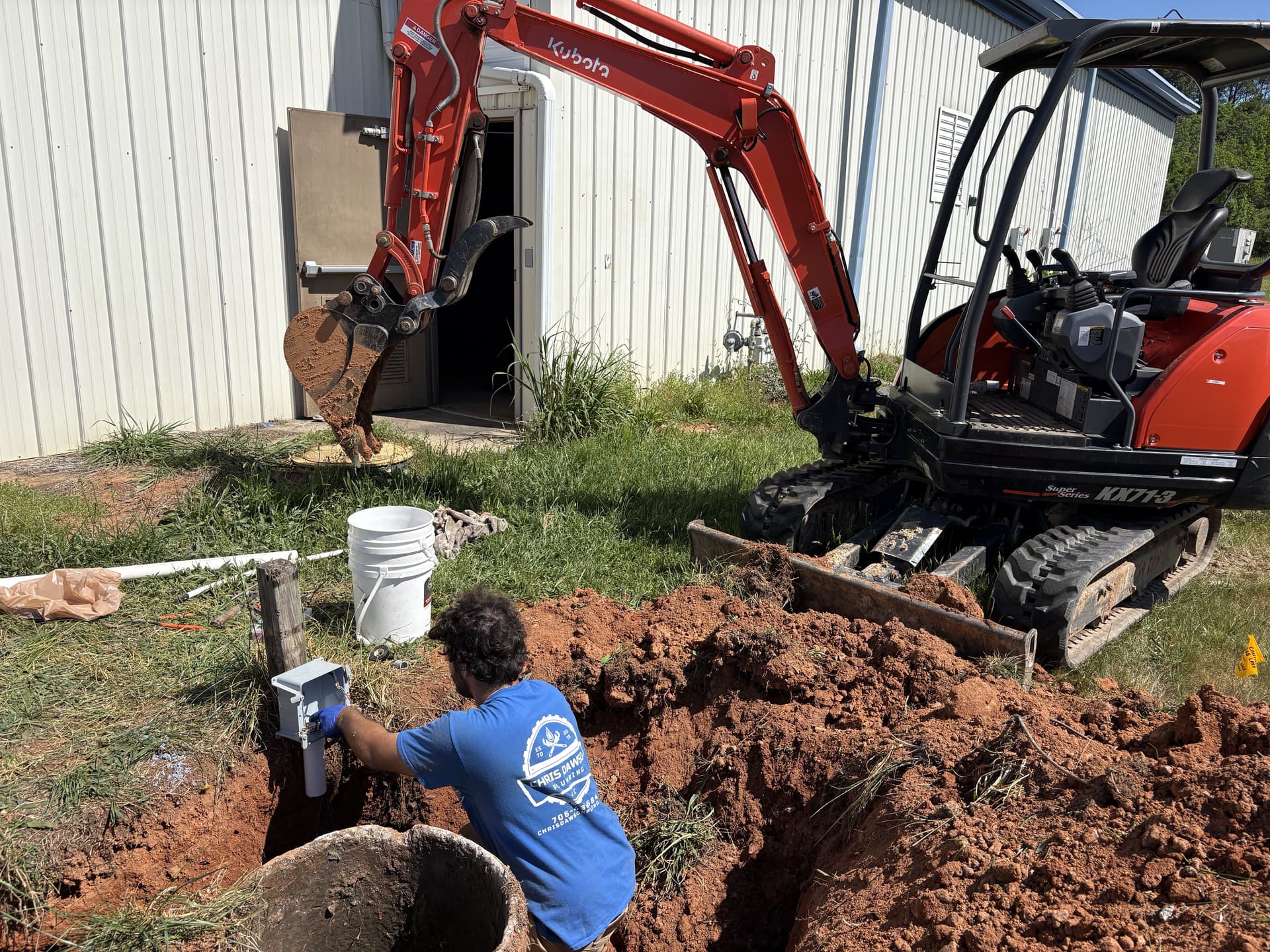 Gallery photos for Commercial Sewage Backup Fixed with Full Pump System Replacement: Image #1