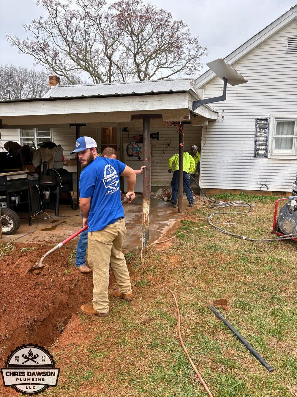Project Seamless Main Drain Line Upgrade in Elberton image