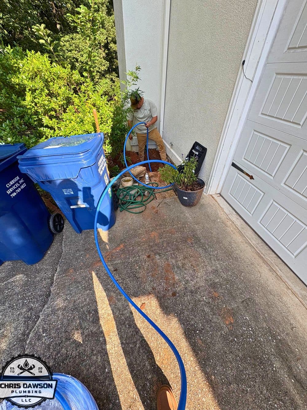 Efficient Water Service Replacement in Elberton