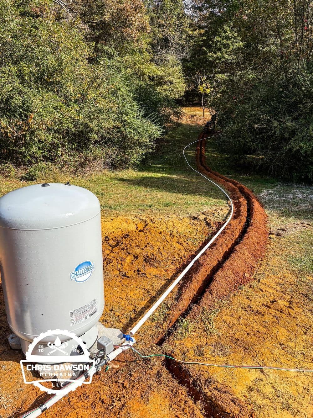 New Water Service Installation in Elberton GA