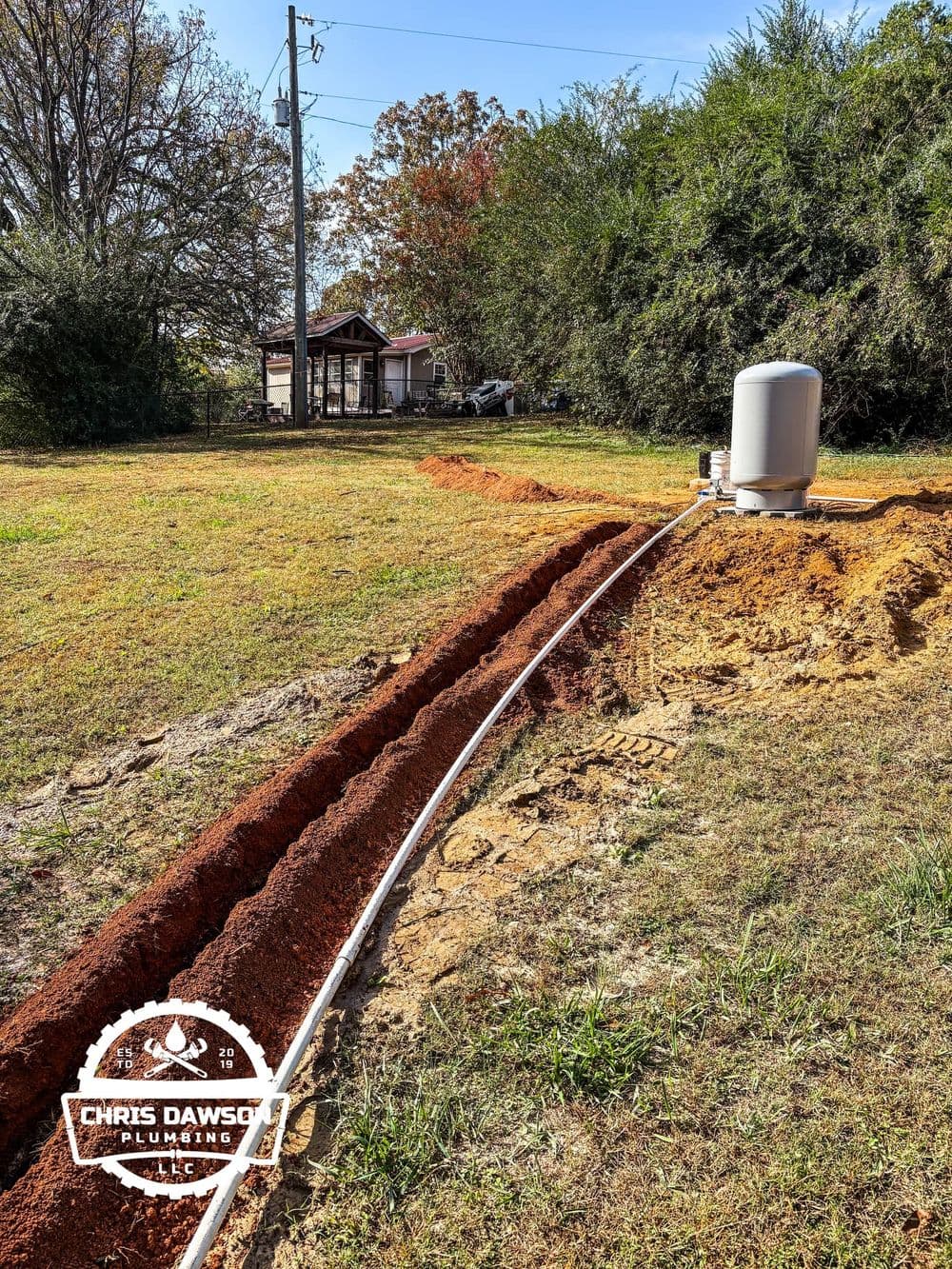 Project New Water Service Installation in Elberton GA image