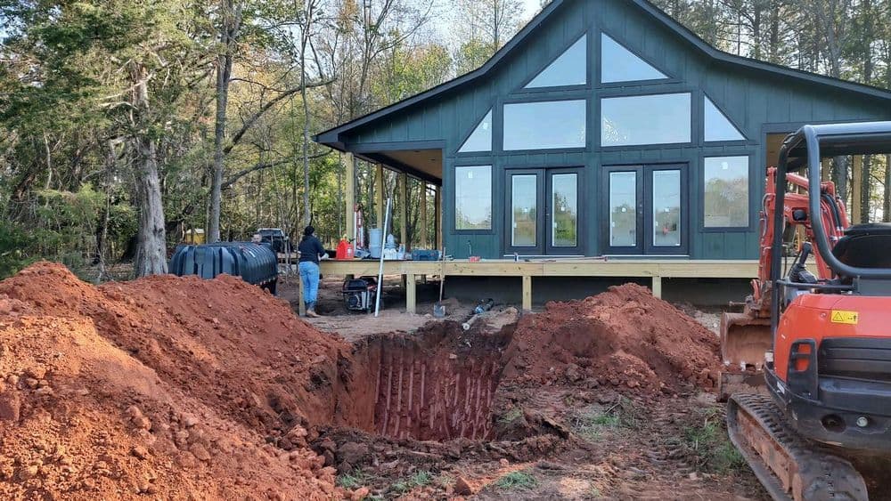 Gallery photos for Septic Tank Installation for New Construction Home: Image #1