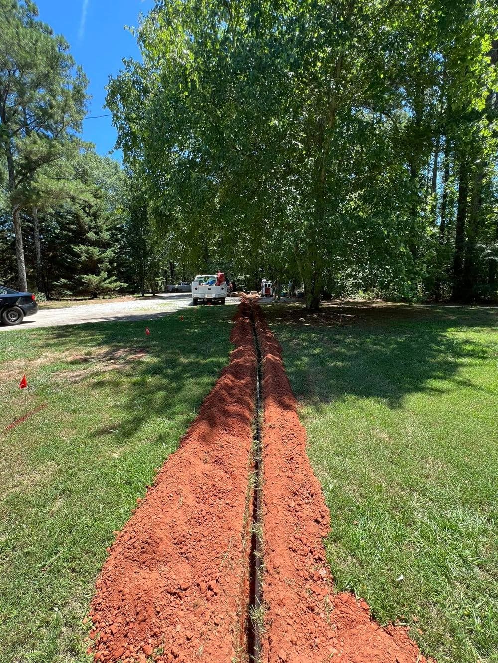 Gallery photos for Efficient Waterline Replacement in Winterville: Image #2