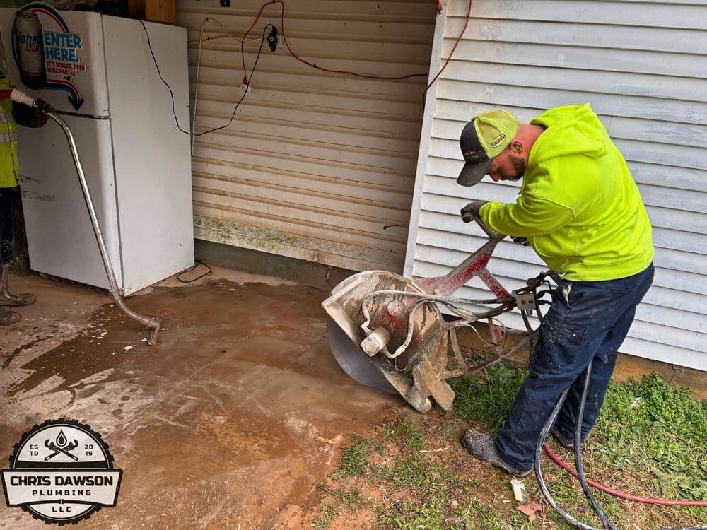 Gallery photos for Seamless Main Drain Line Upgrade in Elberton: Image #1