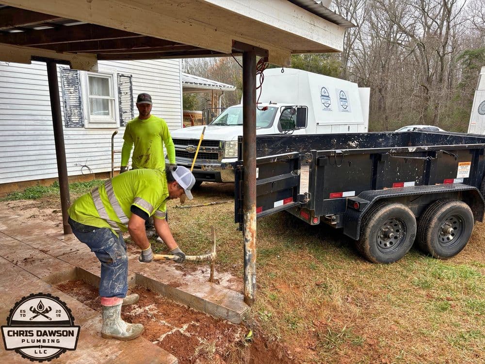 Gallery photos for Seamless Main Drain Line Upgrade in Elberton: Image #2