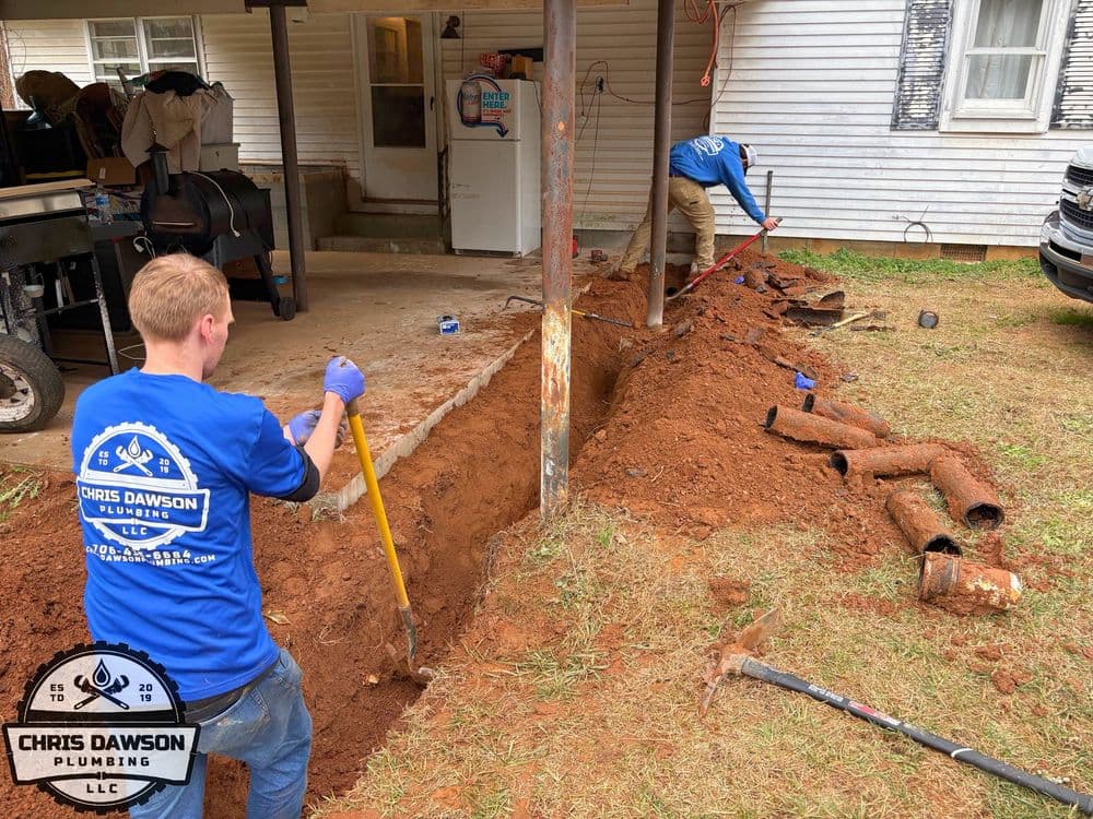 Gallery photos for Seamless Main Drain Line Upgrade in Elberton: Image #7