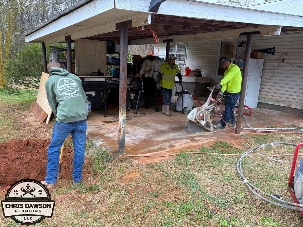 Gallery photos for Seamless Main Drain Line Upgrade in Elberton: Image #6