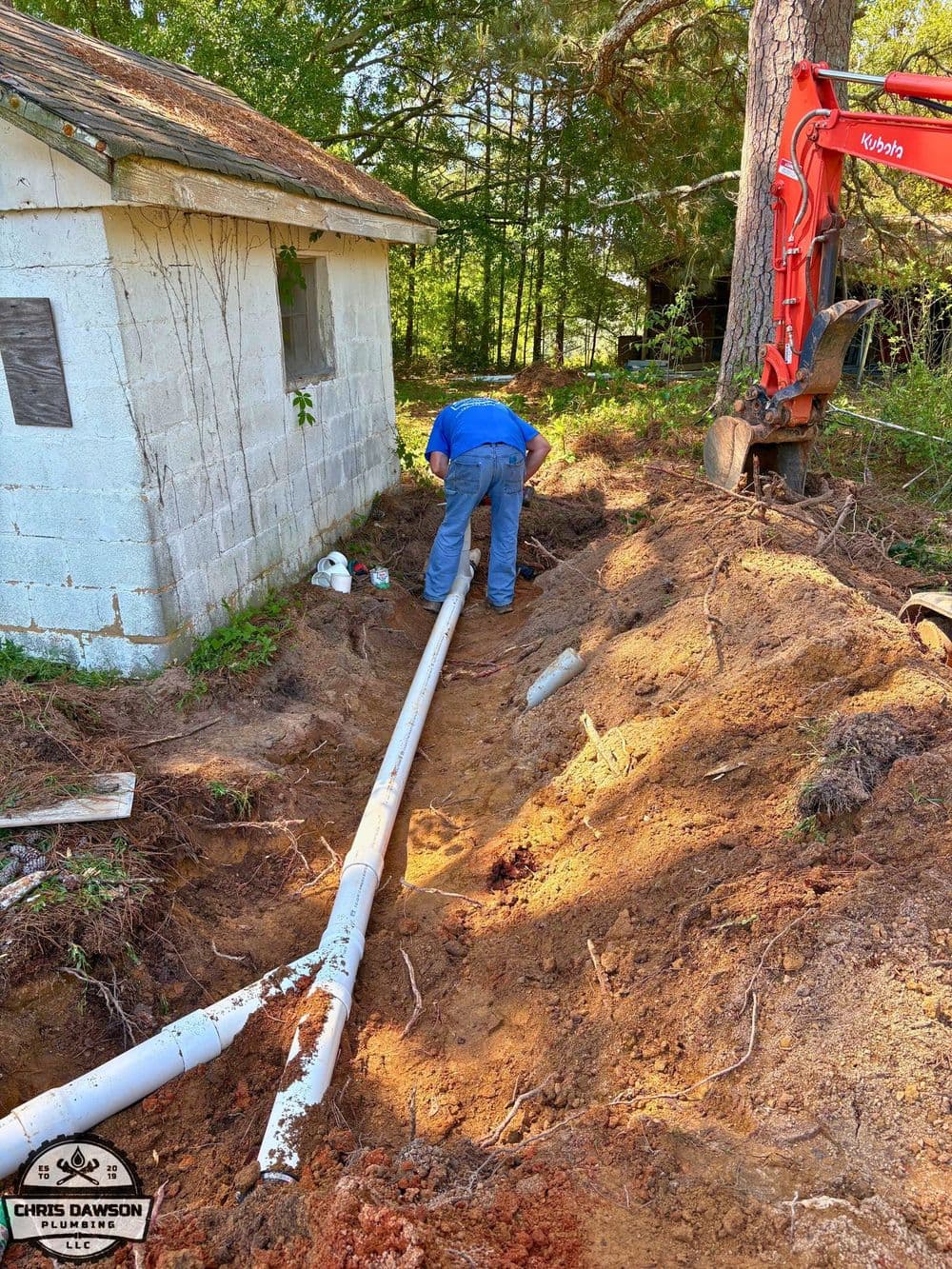 Gallery photos for Efficient Sewer Line Replacement in Elberton: Image #2